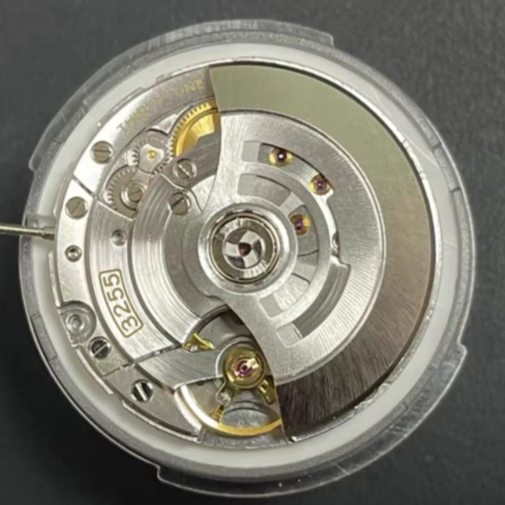 China Made Shanghai 3255 Mechanical Movement with Blue Mainspring Date At 3