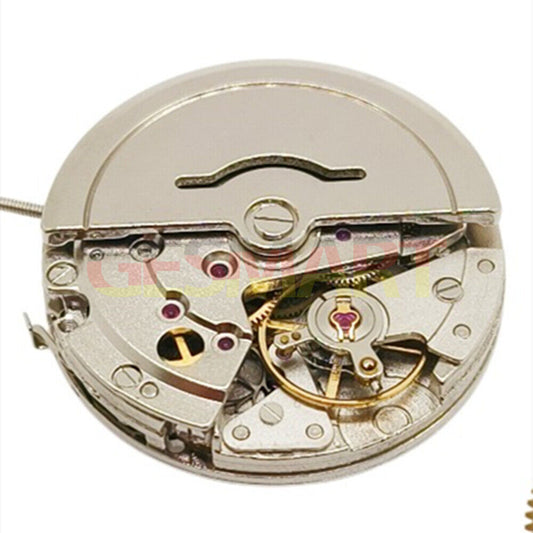 China Made 8205 automatic mechanical watch movement with date display at 3 o'clock and small seconds at 6, 9, and 12.