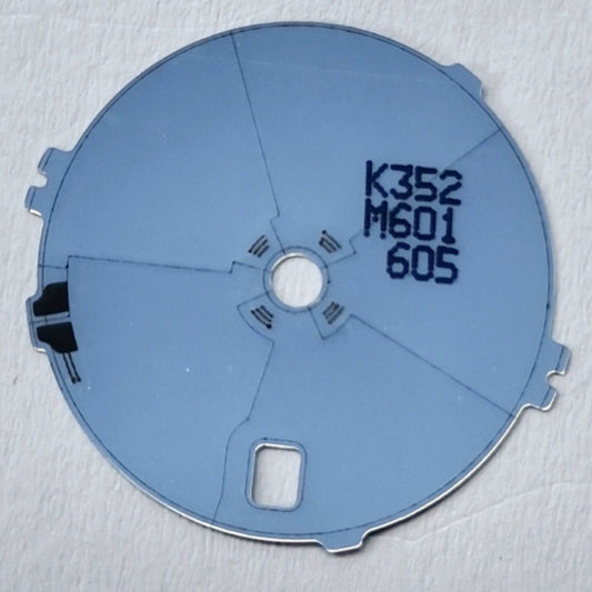 Seiko 1B22 quartz watch solar panel charging board, original Japan-made brand component.