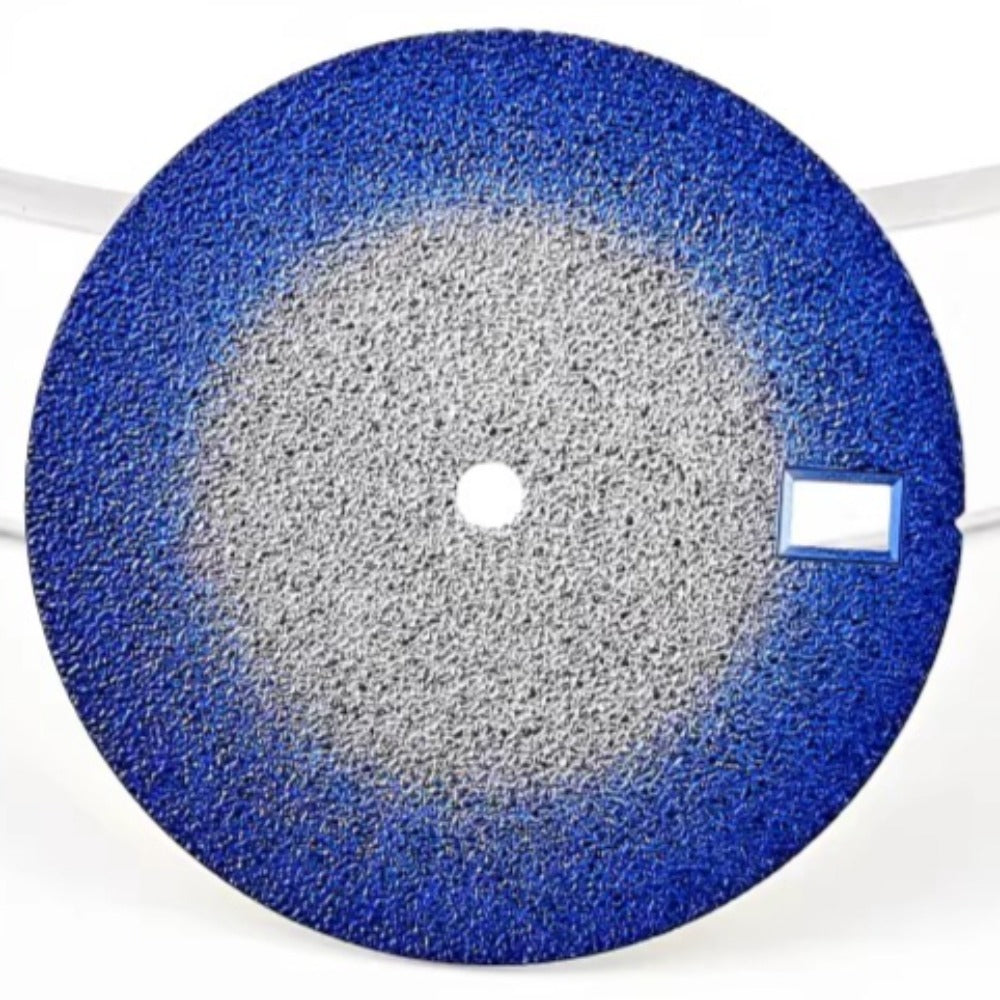 Gradual dark blue matted 28.5mm dial for NH35 watch movement, perfect for stylish watch customization