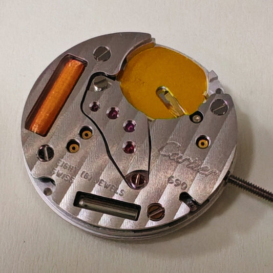 Cartier CTR-690 watch accessory with Swiss made quartz movement, elegant and precise.