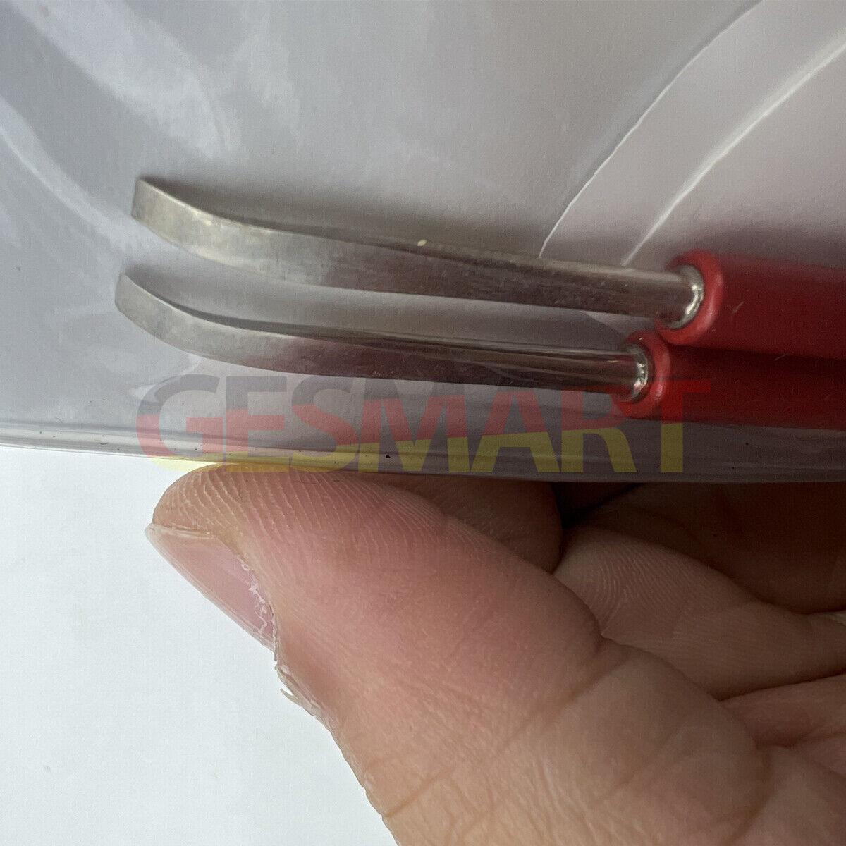 Horotec MSA05.013 hand levers with 3mm tips for precise wristwatch repair and adjustments by Horotec.