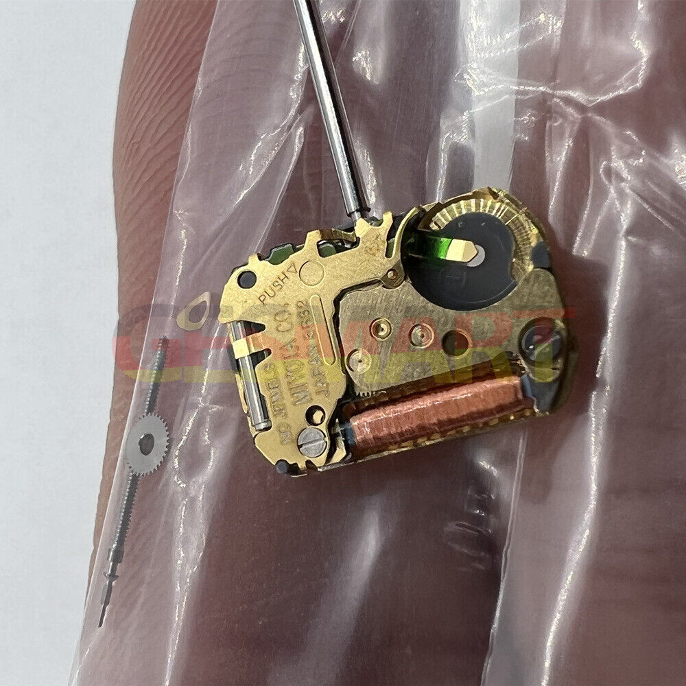 Miyota 5R32 Japan Quartz Movement watch mechanism for precise timekeeping in accessories.