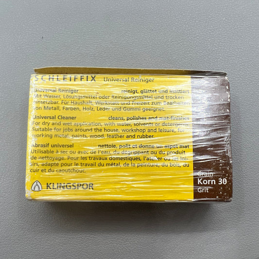 CHLEIFFIX MSA26.297-240 abrasive eraser block, 80x50x20mm for precise cleaning and polishing tasks.