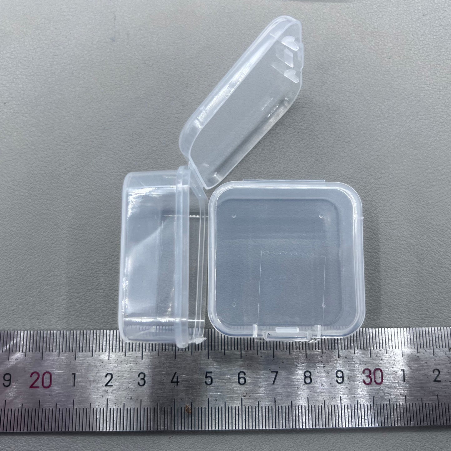 10 PIECES Square Large Plastic PP Transparent Box Fit for Watch Part