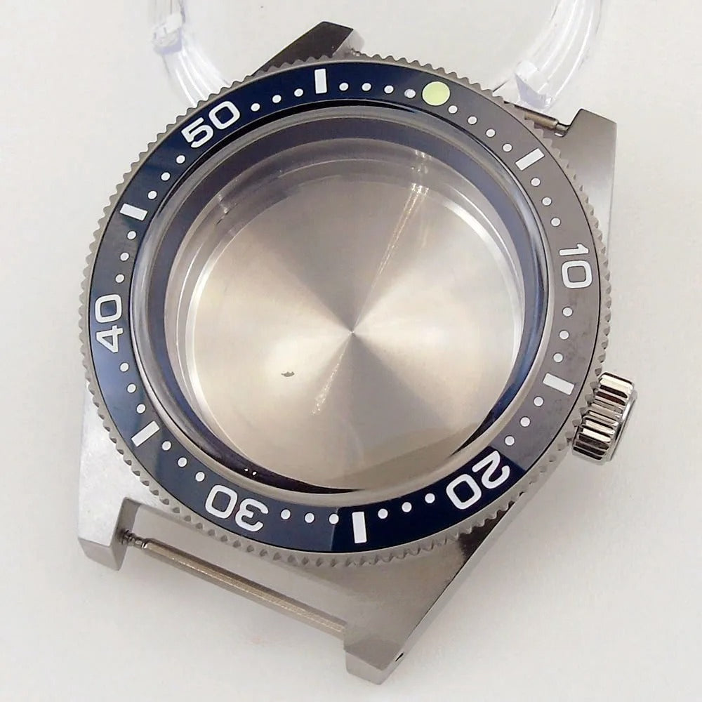 300M Diver 40mm Stainless Steel Watch Case with Ceramic Bezel fit NH35/NH36