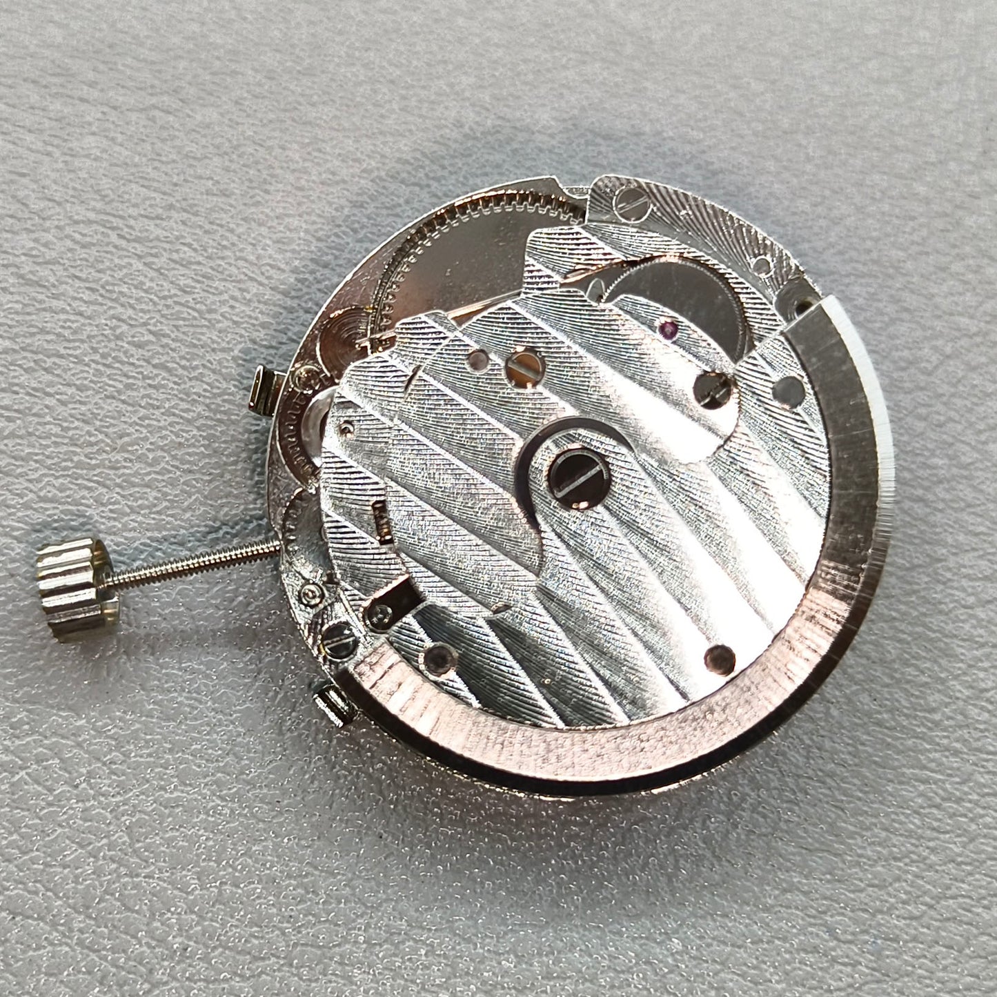 ST16 Mechanical Movement Black Calendar 7 Hands Date@6