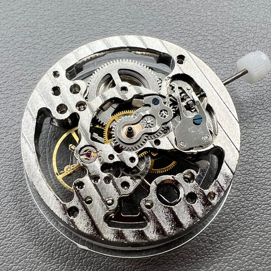 Mouvement mécanique à remontage manuel creux argenté fabriqué en Chine