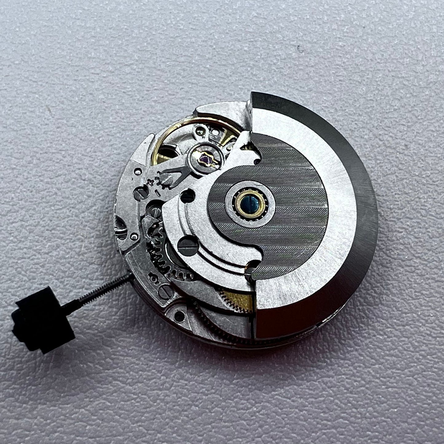 SHANGHAI 2824 Silver Automatic Mechanical Movement Date@3