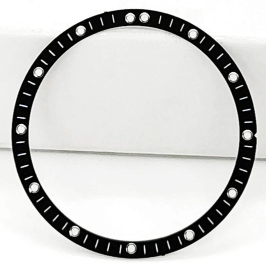 Green Luminous Black Hollow Watch Dial Ring for Skx007 Skx009 Srpd NH70/NH72