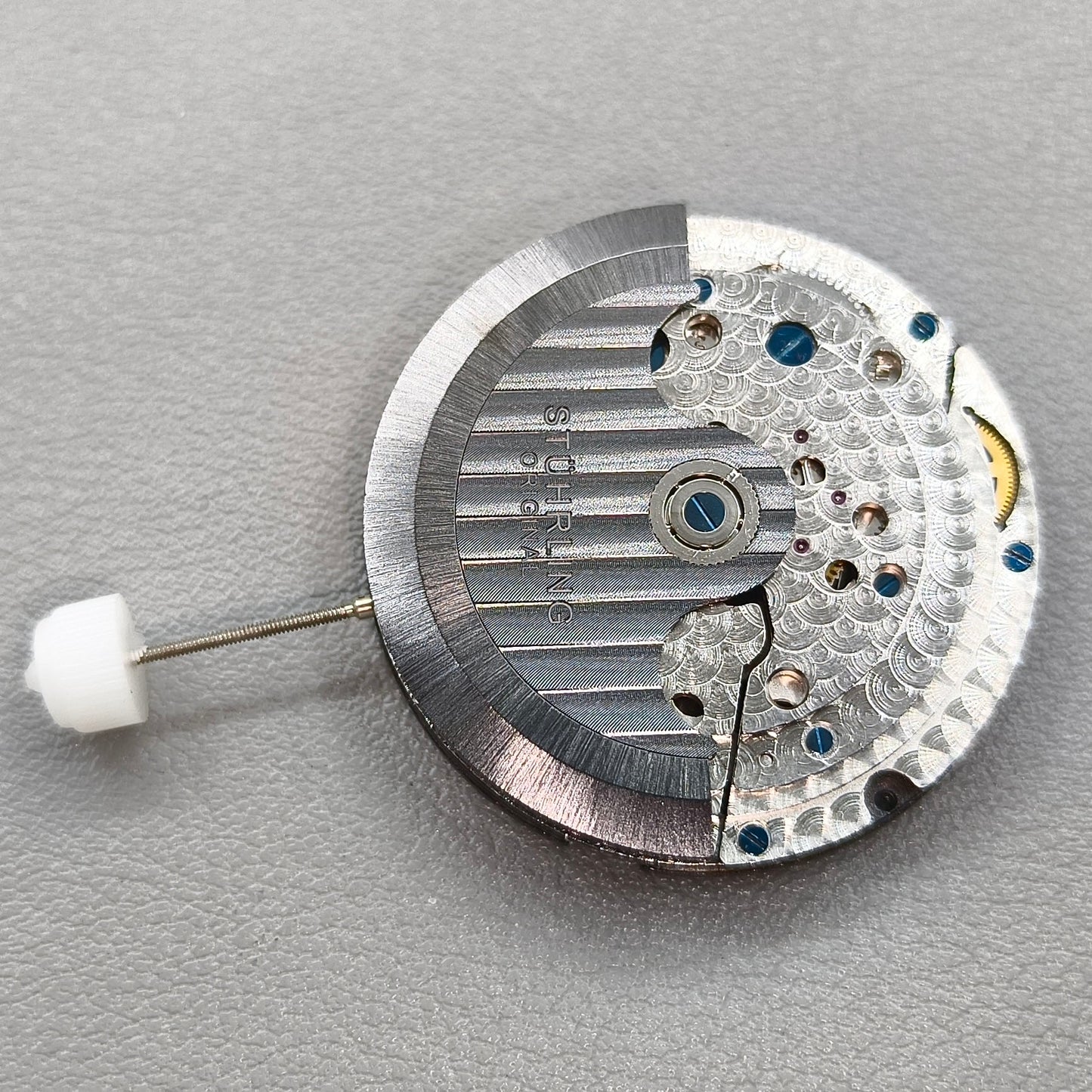 Shanghai Silver S-05A Automatic Mechanical Movement Black Rotor