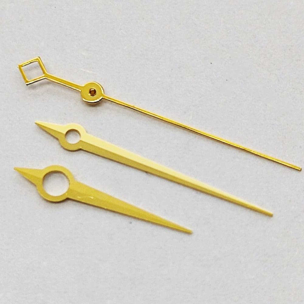 8mmx12mmx12.5mm Golden Trim Watch Hands Set for ETA2824 2836 PT5000