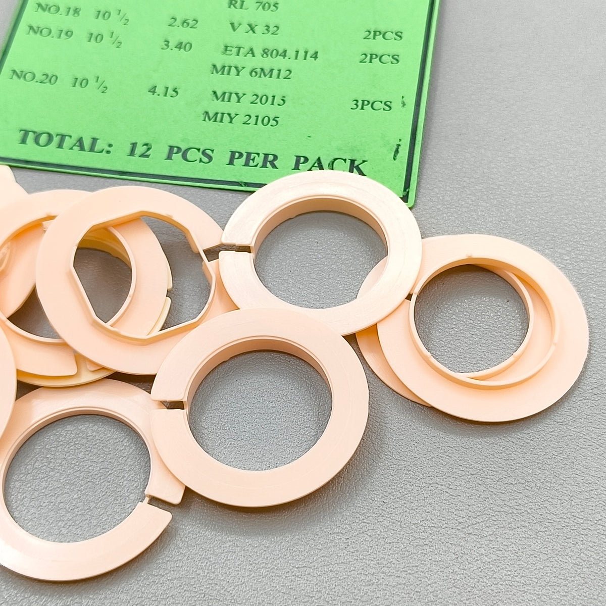 12 PIECES Movement Holder Spacer Casing Ring for ETA255.441/955.412/804.114