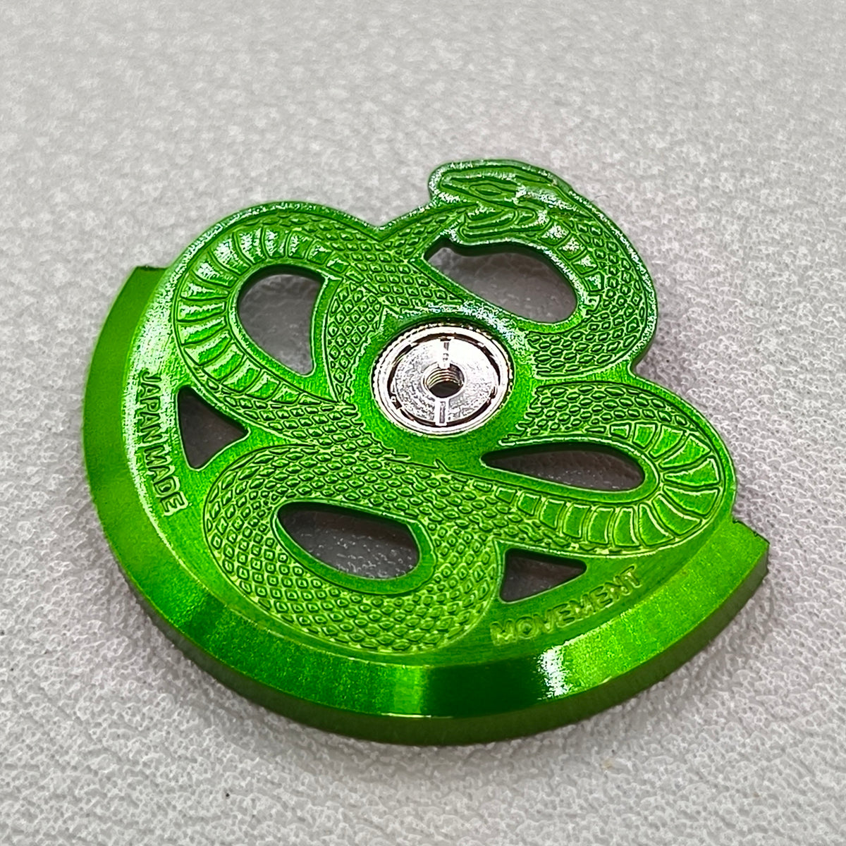 Green Hollow Snake Modified Rotor Oscillating Weight for NH35 NH36 Movement