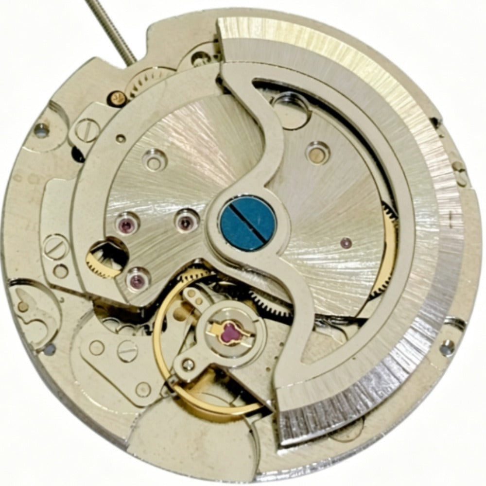 30.4mm Silver China Made 2813 8205 Auto Mechanical Movement White Big Date