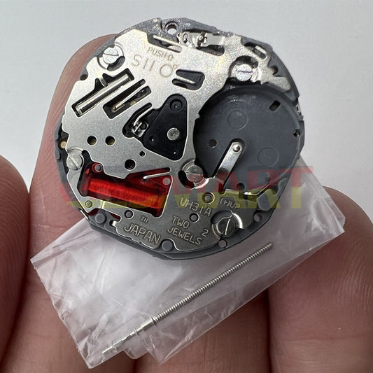 Hattori Epson VH31A quartz watch movement, precision Japanese craftsmanship for watch accessories.