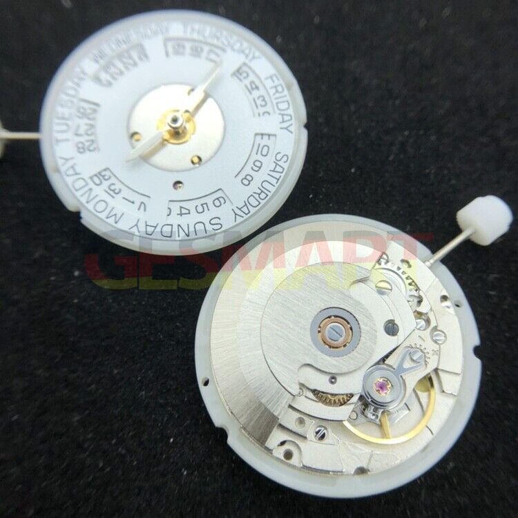 China Made 2834-2 Mechanical Movement Double Calendar Date At 3 Day At 12