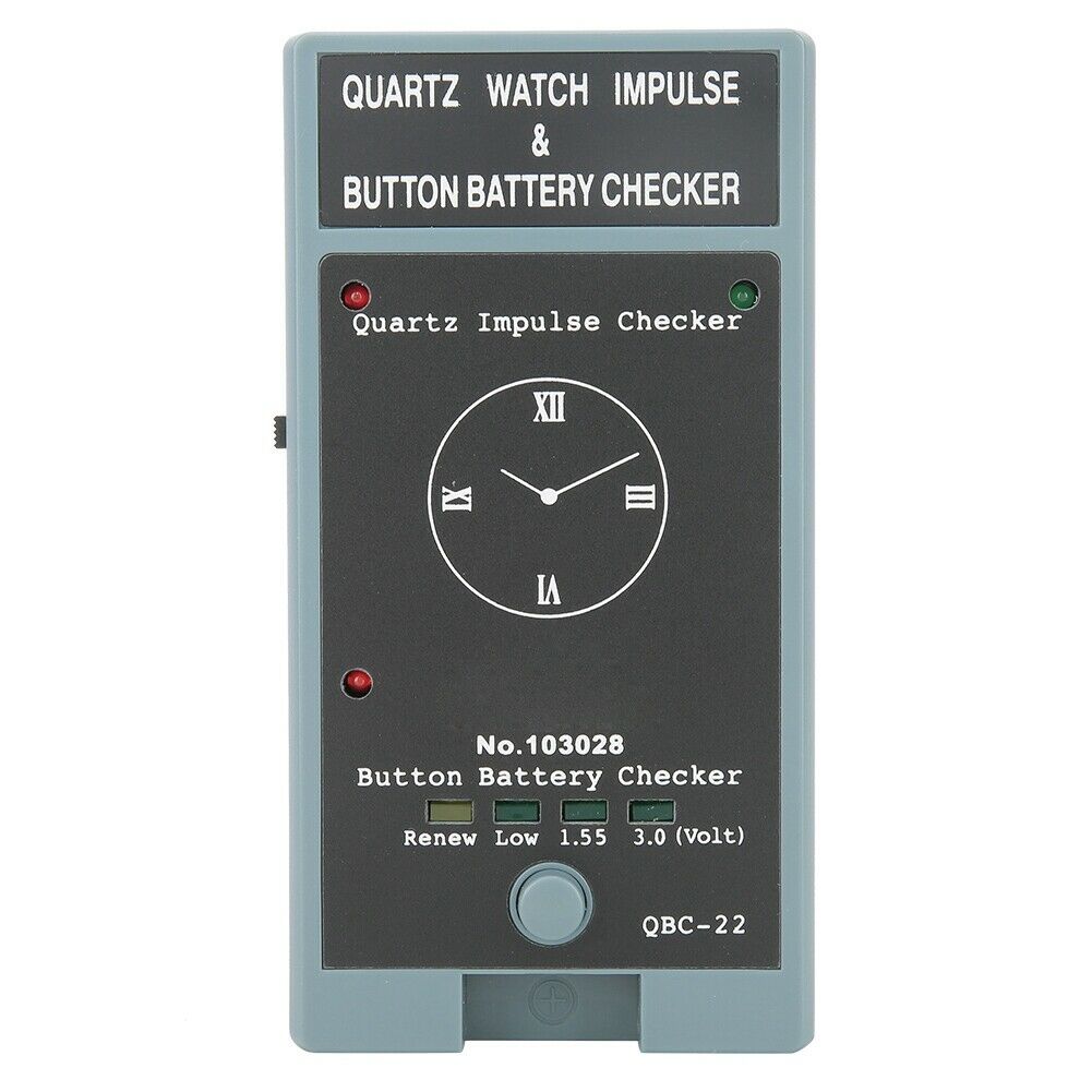 QBC-22 quartz watch and button battery tester by QBC, precision tool for watch repair accessories.