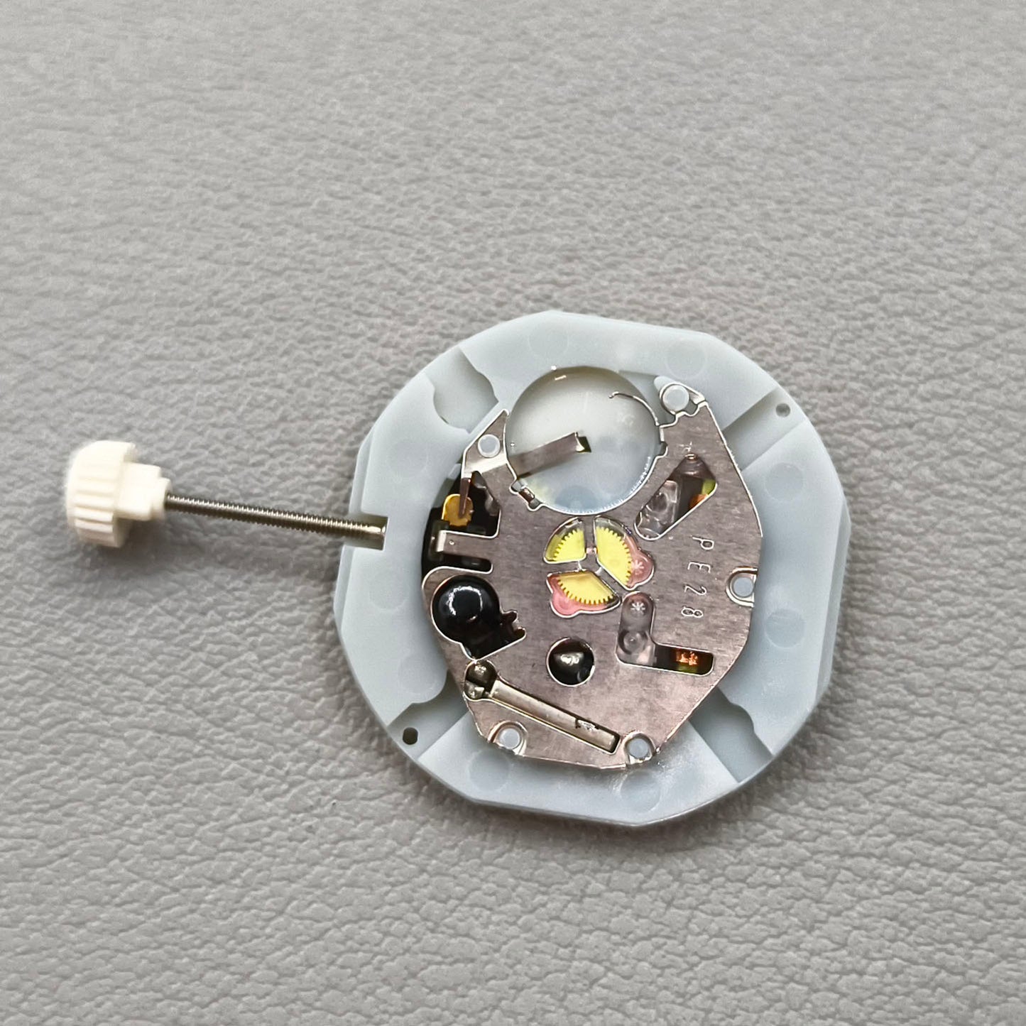 2 PIECES Sunon PE28 Quartz Movement 3 Hands Date@6