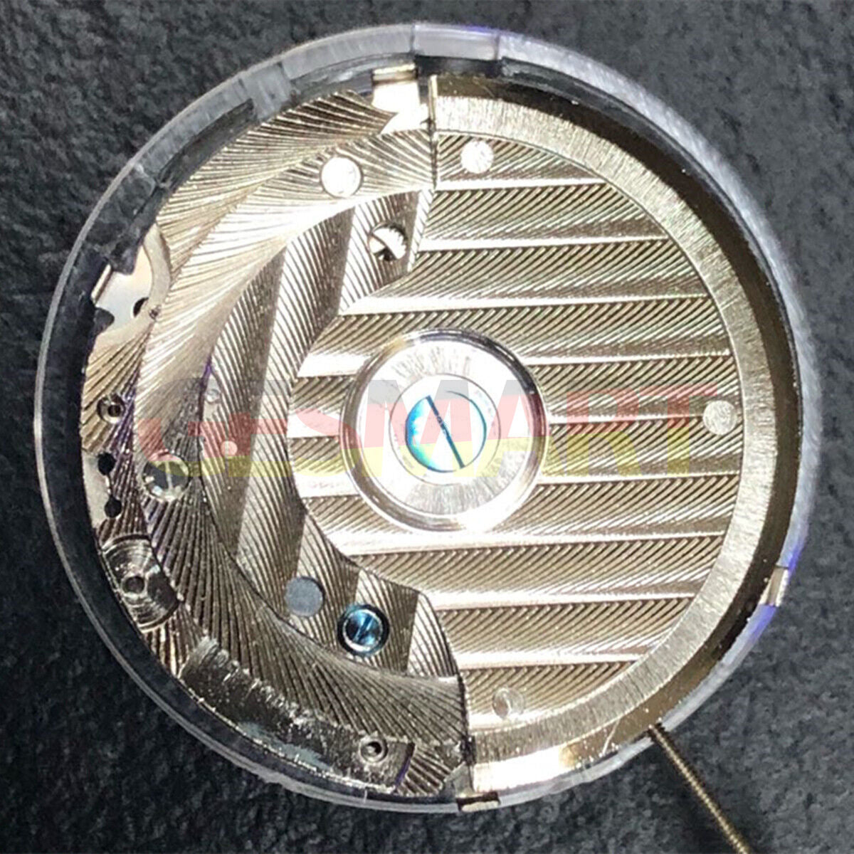 China Made Automatic Mechanical Movement Reversed Balance Wheel Big Date At 12
