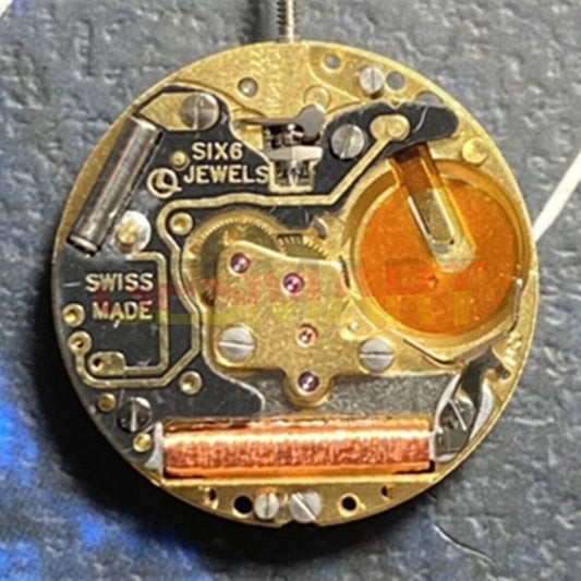 ISA 222 golden quartz movement for lady watch repair, precise and reliable by Watchmakers.
