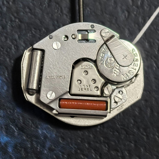 Swiss Part Ronda 763 quartz movement with 3 hands, no calendar, for precise watch repair.