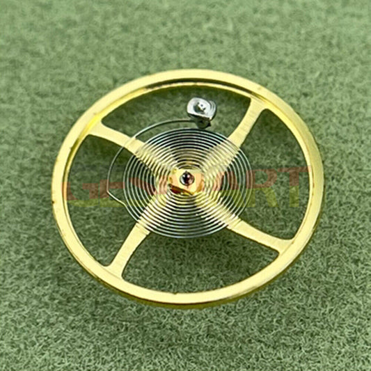 Balance wheel for SA100 watch movement, high quality repair part for precise timekeeping.