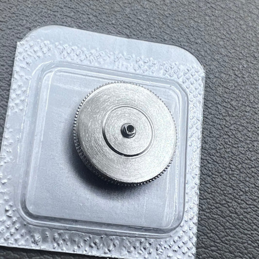 Swiss Silver Barrel designed for ETA 2824 2836 movement, complete mainspring included, precise watch accessory.