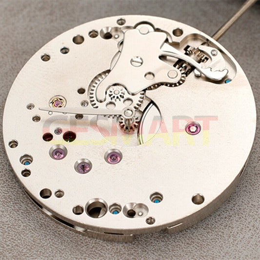 China Made HZ9011 watch with small second at 9, two-hand automatic mechanical movement, precise timekeeping by HZ brand.