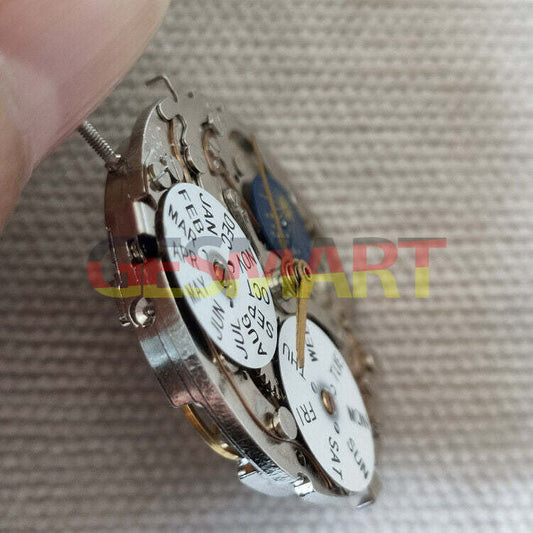 Shanghai Automatic mechanical watch with R13-1 movement, precise timekeeping from China Made brand.