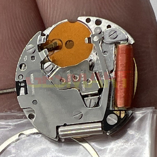 Ronda 774 quartz watch movement with date display at 3 o?clock, Swiss precision parts.