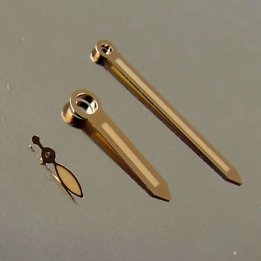 Rose Gold Vintage Watch Hands for ETA 6497/6498, ST3600 Movement ? Precision Replacement Parts by California Vintage