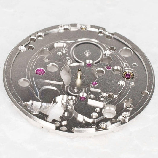 Silver main wheel bridge splint for L595.2 L592.2 ETA2000-1 movement, precise watch repair part.