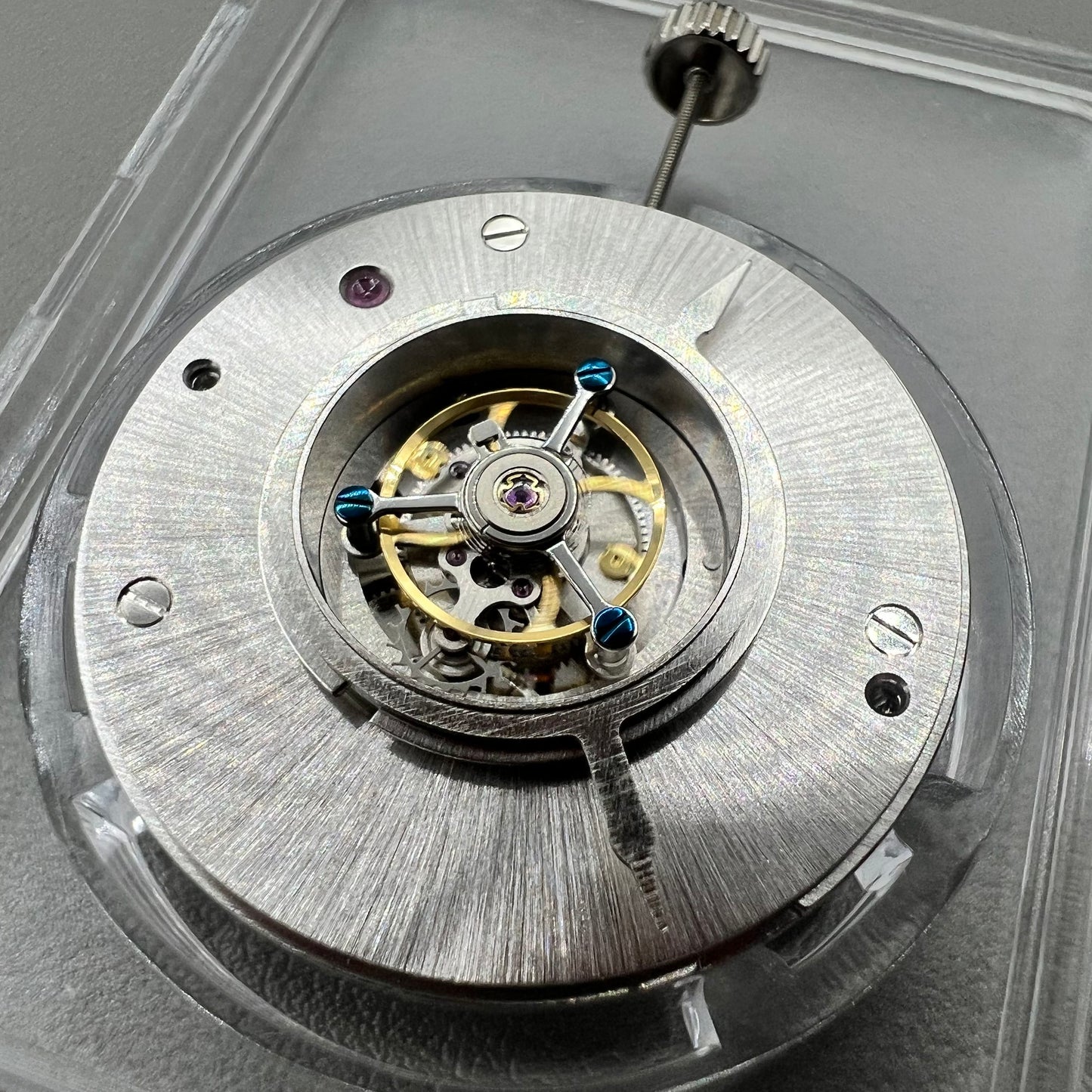 Hangzhou 3JZ0E Tourbillon Automatic Mechanical Movement 2 Hands