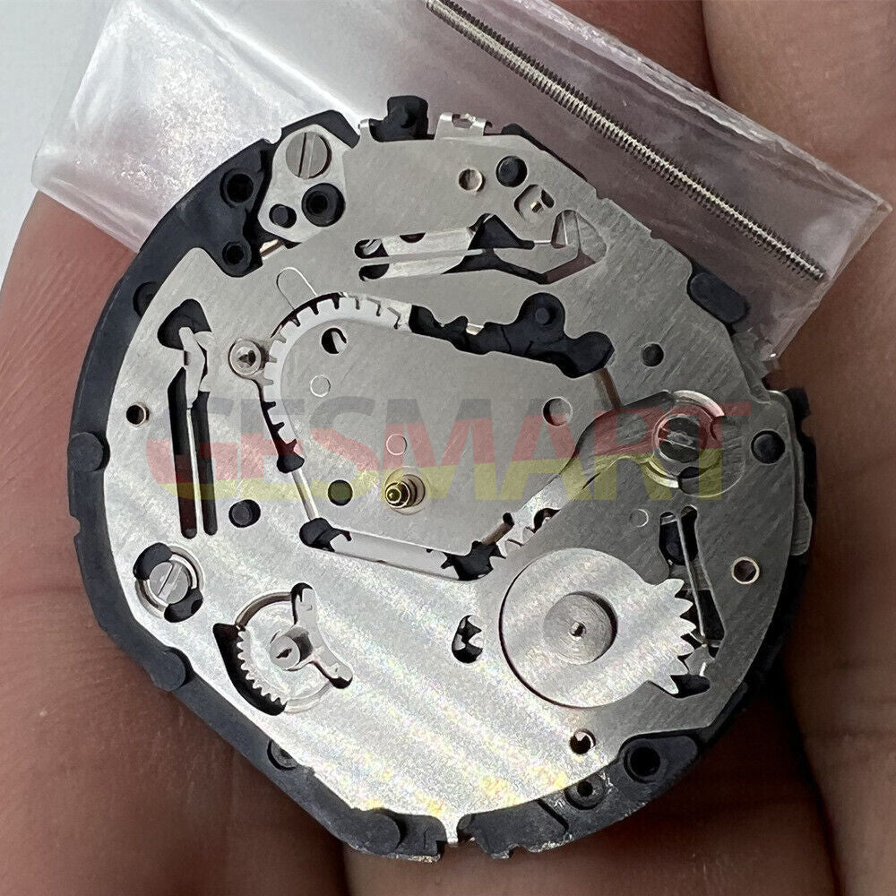 Hattori Epson VX9N quartz watch movement, precision Japan-made component for reliable timekeeping.