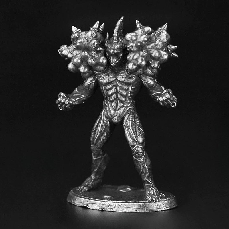 Spiked Shoulder Colossus Copper Figurine White Bronze Sci-Fi Wargame 354-23