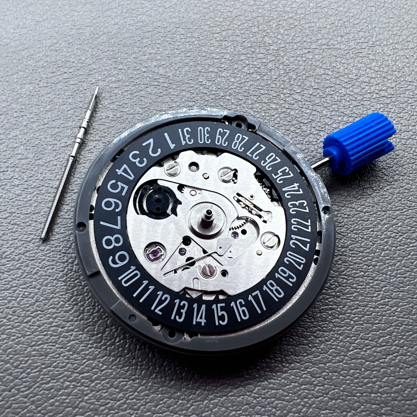 Black Seiko NH35 Self-winding Automatic Mechanical Movement Date@6