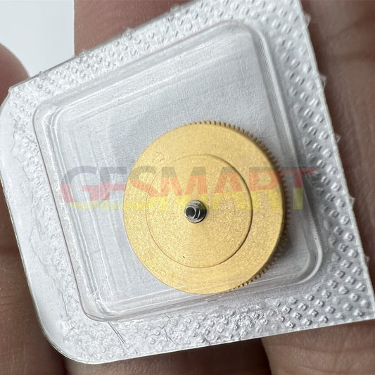 Omega 3303/3313 original movement barrel with complete mainspring for precise watch accessory replacement.