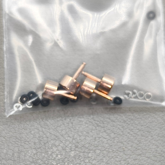 4 PIECES/Pack Rose Gold Push Buttons for Casio GA-2100 Waterproof Stainless Steel Buttons