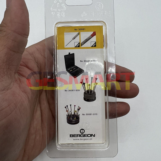 Bergeon 30081-050 ergonomic screwdriver �0.50 mm for precision watch repair tasks