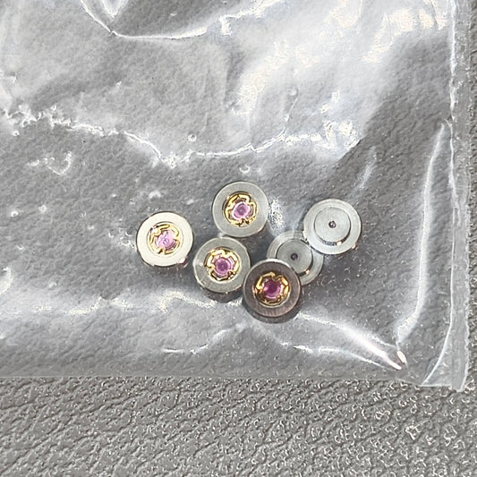 5 PIECES Replacement Plate Cap Jewel Generic for China Made 2824 Movement