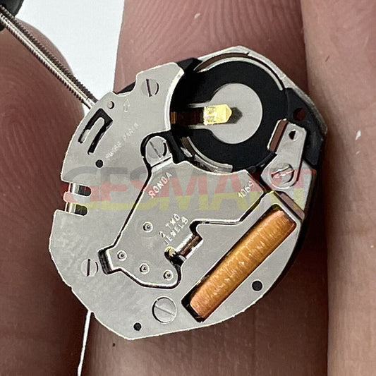 Ronda 1069 quartz watch movement with Swiss parts, precision timekeeping for watch accessories.