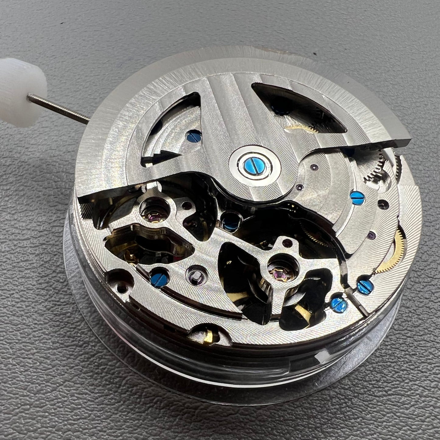 Automatisches mechanisches Multifunktionsuhrwerk Shanghai Silber