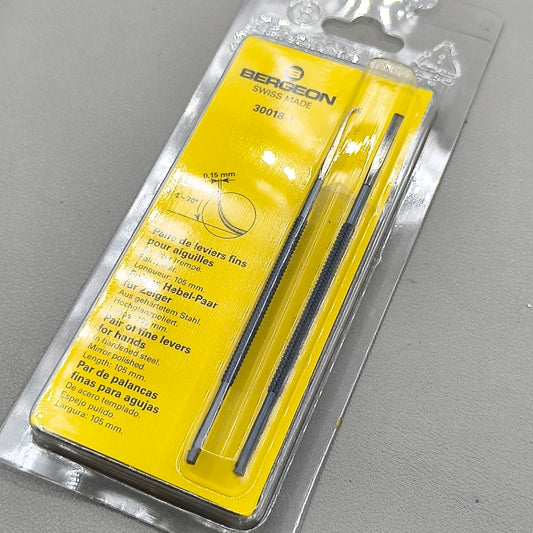 Swiss Bergeon 30018 Watch Hand Lifting Levers Tool Levers Pair