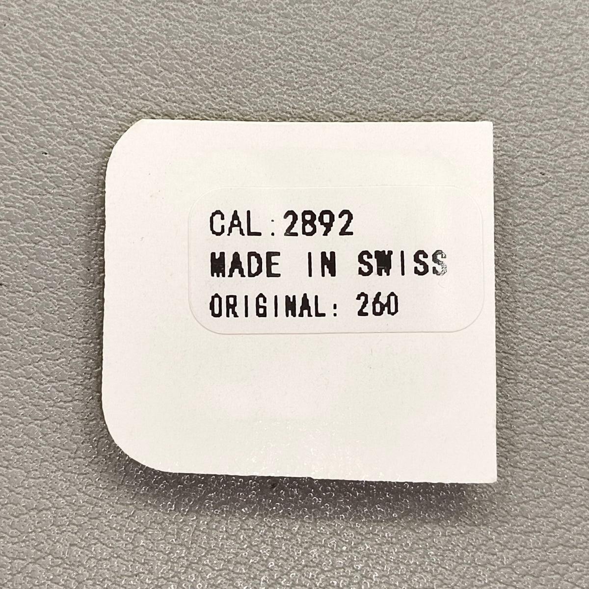 Replacement Minute Wheel For ETA 2892 Movement #2892-260