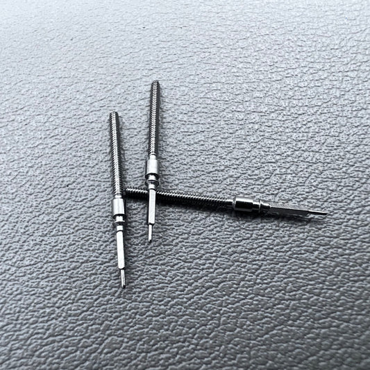 Swiss Original Watch Winding Stems set of 3 for ETA C01.211, precise replacement parts.