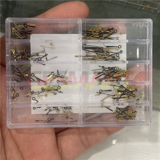 Three-piece hour, minute, and second hands set for Miyota 2035 PC21 watch movement.