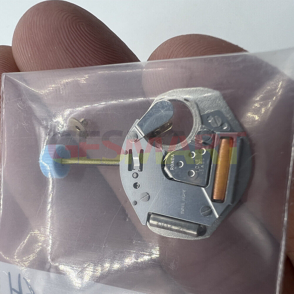 Mouvement de montre à quartz Ronda 763, pièces suisses, pignon canon haut HCP3