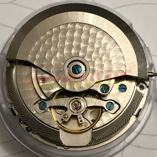 1. China Made multifunctional automatic watch with mechanical movement and moon phase display.