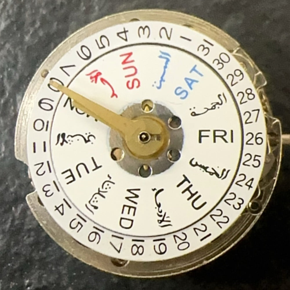 Montre mécanique automatique Shanghai 3121 pour femme, calendrier simple, disque de police arabe